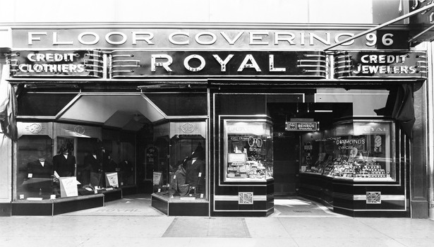 PERTH AMBOY – Royal Floor Coverings, 96 Smith St., circa 1940’s.