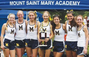 Kerry's Mount Saint Mary's team -- first-place winners