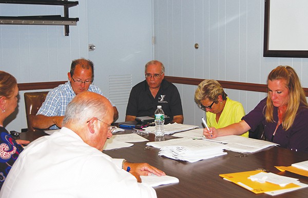 City Council President Joseph Connors presides over the South Amboy Business Meeting. *Photo by Jennifer Lilonski