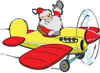 santa fly in