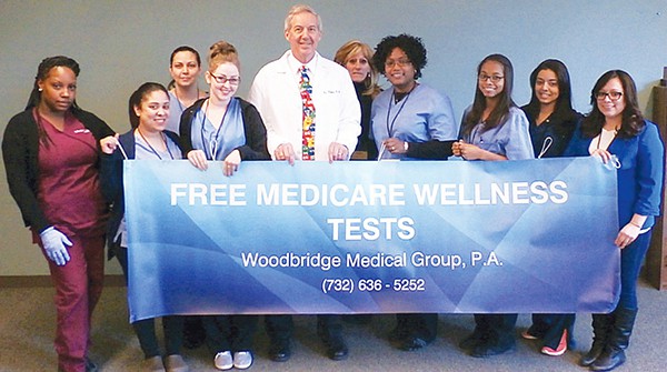 Dr. Robert Boyd and his staff at the Wellness Day event