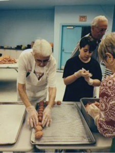 Eleanor Latka & Ben Salerno make meatballs