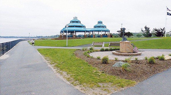 The walkway in South Amboy. *Photo by Joe Bayona