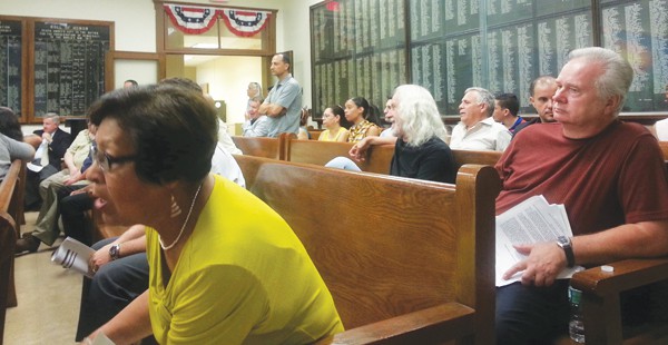 Some of the attendees at the 7/9/14 City Council Meeting *Photos by Carolyn Maxwell