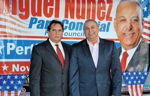 Miguel Nunez (Right)   *Photo by Paul W. Wang