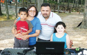DJ Tito and his family