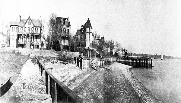 This photo was restored under a grant for the Kearny Cottage Archiving project by the Middlesex Cultural and Heritage Commission