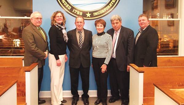 No surprises in South Amboy: Mayor Fred Henry and the South Amboy City Council *File Photo by Joseph L. Kuchie
