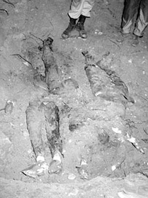 Discovery of the remains of the 3 bodies of the Civil Rights Workers (pictured above)