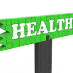 Health Sign Showing Healthcare Wellbeing Fitness Condition