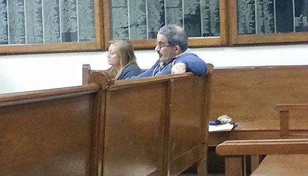 Resident Reinaldo Aviles remained until the 3/11/15 City Council Meeting was adjourned. *Photo by Carolyn Maxwell