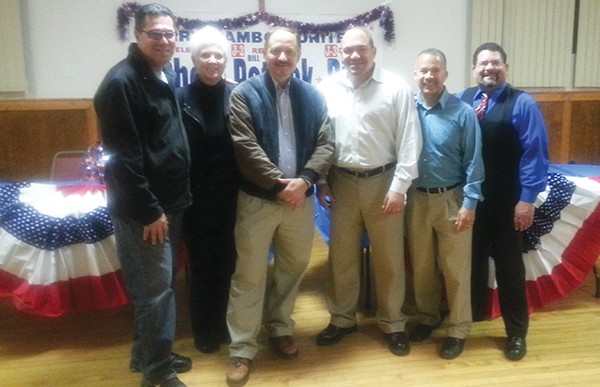 United For Perth Amboy - November 4, 2014 (L to R) Fernando Irizarry, Lisa Nanton, Bill Petrick, Sergio Diaz, Joel Pabon, Kenny Gonzalez *File Photos by Carolyn Maxwell