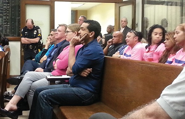 Some City Employees, Residents and Some Supporters of Fernando Gonzalez attend the 5/13/15 Council Meeting *Photos by Carolyn Maxwell