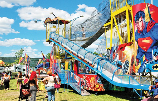Rudyk Park 2014 Puerto Rican Festival, Concerns about field conditions if multiple festivals are held there on a regular basis. *File Photo by Paul W. Wang
