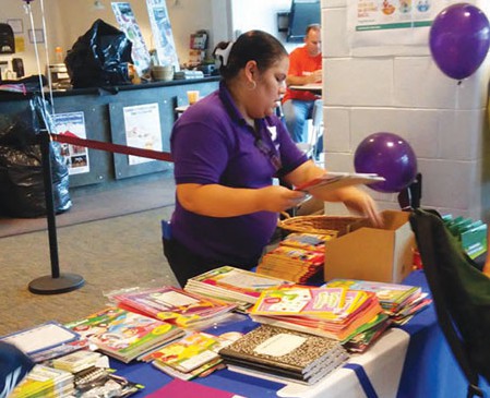 PERTH AMBOY - Volunteers helped give 100 Preschool children and families in our community a new backpack filled with supplies to enhance learning at home. The YMCA has been collecting Backpacks for boys and girls 3-5, Crayons, Beginner/Fat pencils, PreK – books, Workbooks, Coloring books, Puzzles, Flashcards and more. Volunteers offered their time filling the backpacks at a day of service in honor of 9-11 at the Perth Amboy YMCA on 9/11/15 for the TogetherhoodTM Program.