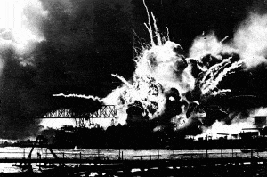 Photo from Pearl Harbor, 1941.