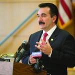 Speaker Vincent Prieto, D-32, speaks about the importance of preschool education at an announcement of legislation he sponsored to expand preschool access in New Jersey. *Photos Submitted