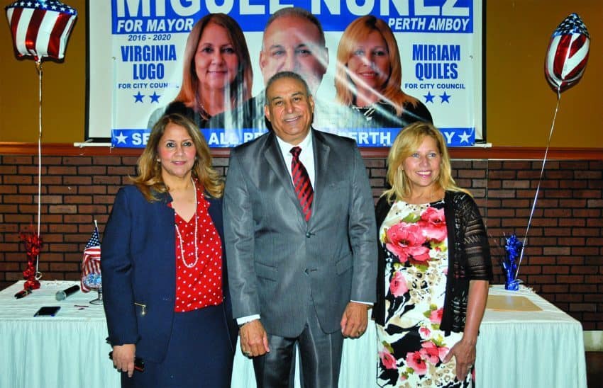 Virginia Lugo, Miguel Nunez, Miriam Quiles