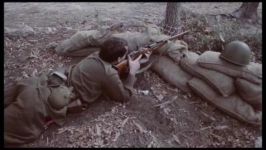 Battle of Crimea : Crossing The Isthmus Of Perekop. This is a re-enactment of the battle by a historic group. To watch the full video of the battle, click on the link within the text.