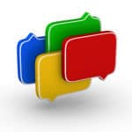 bubble speech (colorful symbol set)