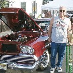 Grand prize winner with his 1958 Impala