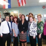 The Staff of Aristicare is recognized by Mayor Wilda Diaz, Freeholder Valenti. Also present are some City Employees and Business Leaders