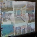 A slide presentation was part of the science project class