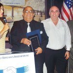 Businessman of the Year Mustafa Kilic Cornucopia Cruise Lines with son, Hidayet *Photo by E.S.