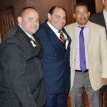Angel Leon, Joey Diaz and Enrique Hernandez relax after the awards are given out *Photo by A.R.