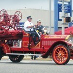 A Vintage Fire Truck from the Wildwood Fire Dept.