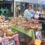 Vendors display an array of item to decorate your home for the fall season