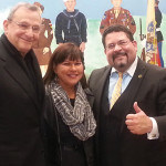 Barry Rosengarten, Judge Maria Del Valle Koch and Kenneth Gonzalez