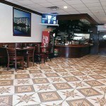 The spacious and decorative interior of Lu’s Garden