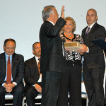 Fernando Gonzalez is sworn in by Judge Peter Jimenez, Jr.