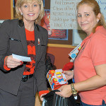 Lt. Governor Guadagno helps PRAHD staff with gifts