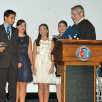 William Petrick is sworn in by Judge George Boyd *Photos by Paul W. Wang