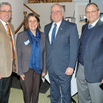 Freeholder Director Ron Rios, Mayor Diaz, Mayor Henry and Celebrate the Amboy’s Chair Barry Rosengarten