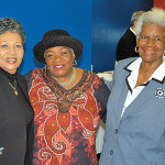 Middlesex County Sheriff Millie Scott, Dorothy Daniel and Perth Amboy Housing Commisioner Shirley Jones