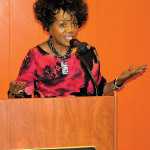 Mistress of Ceremony and PRAHD Board Member Carol Dortch-Wright