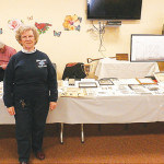 Keeping with the first responder theme of the open house. Betty Leveille of the South Amboy First Aid Squad gives a brief history of the squad.